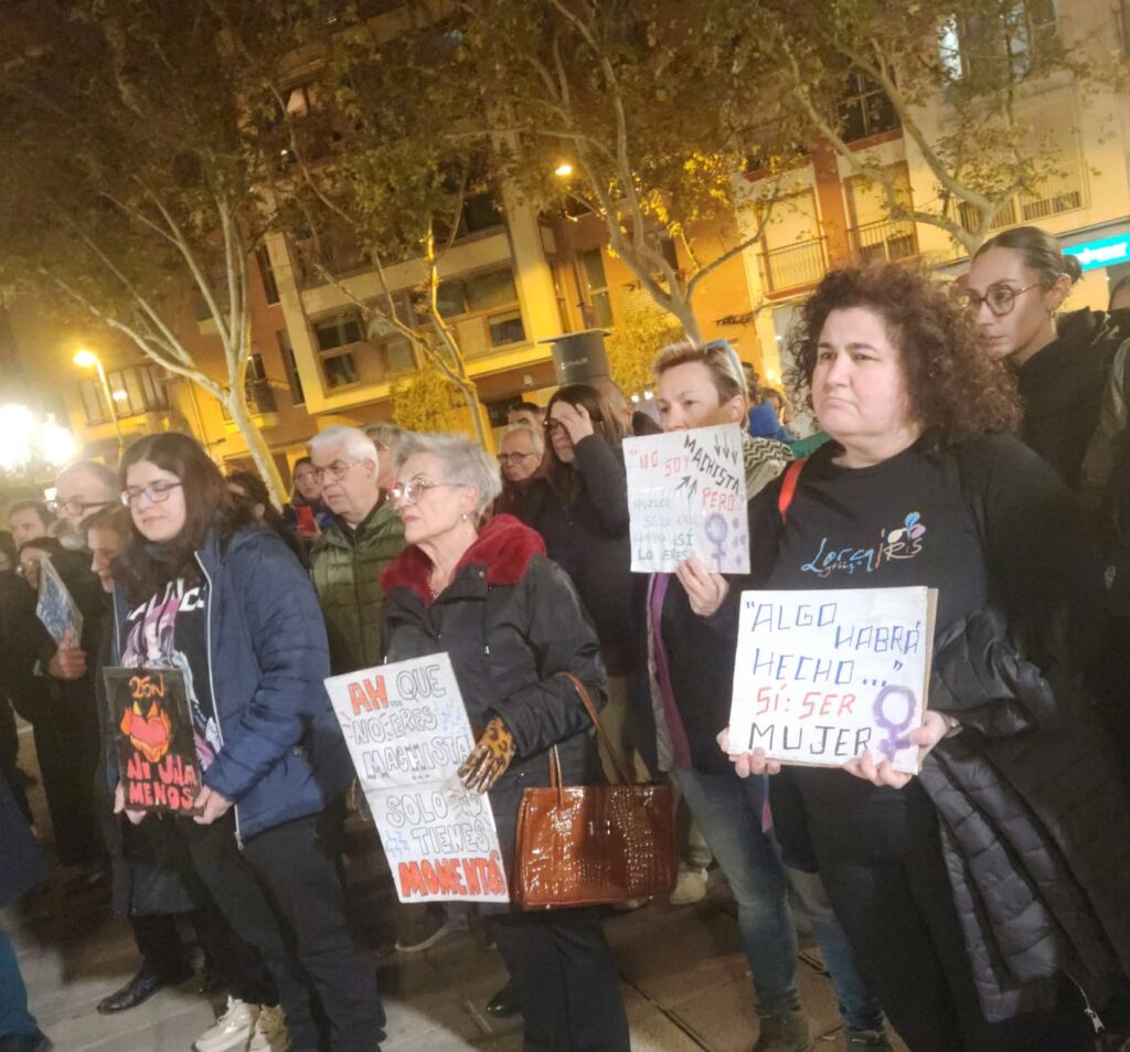 Lorca alza la voz en el 25N: la FOML, MUJOLOR y LORCAIRIS llaman a la unidad contra todas las violencias machistas