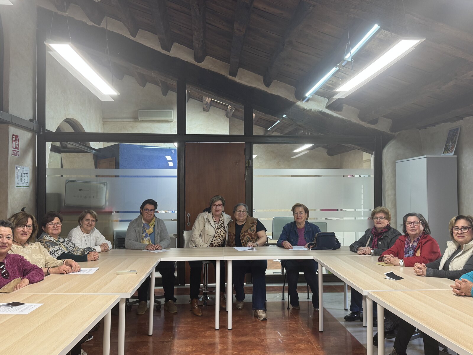 Asamblea mensual de la Federación de Mujeres de Lorca