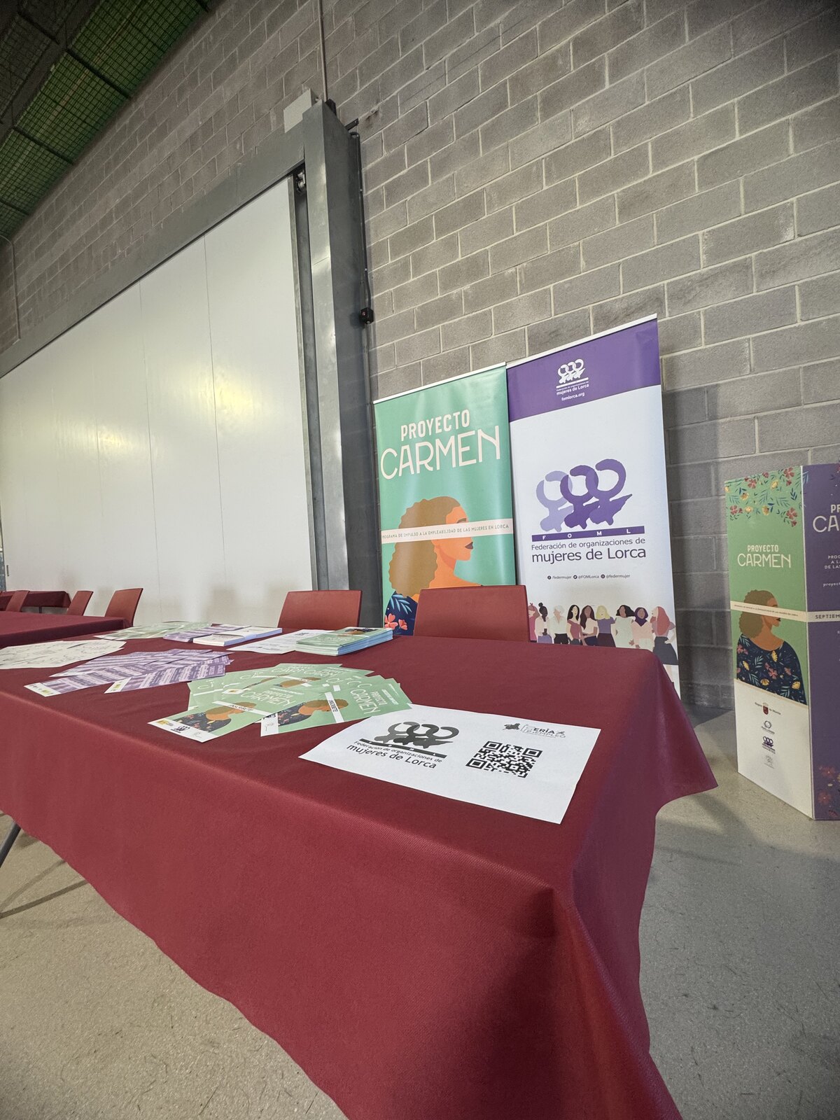 Stand de FOML en la IV Feria de Empleo